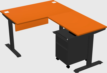 Height-adjustable desk - grade 3