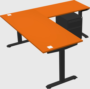 Height-adjustable desk - grade 3