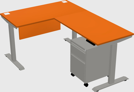 Height-adjustable desk - grade 3