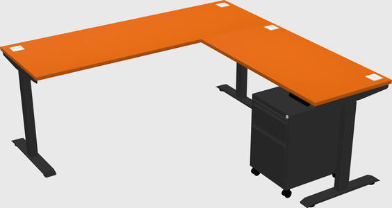 Height-adjustable desk - grade 3
