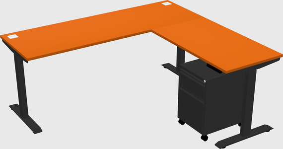 Height-adjustable desk - grade 3