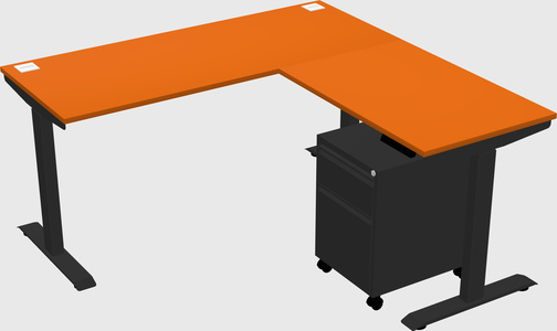 Height-adjustable desk - grade 3