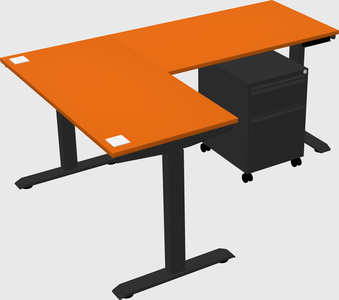 Height-adjustable desk - grade 3