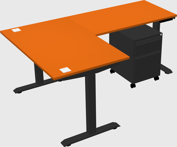 Height-adjustable desk - grade 3
