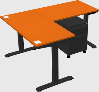 Height-adjustable desk - grade 3