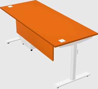 Dual motor electric desk