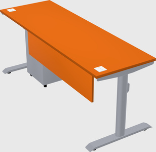 Dual motor electric desk