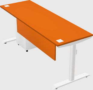 Dual motor electric desk