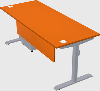 Dual motor electric desk
