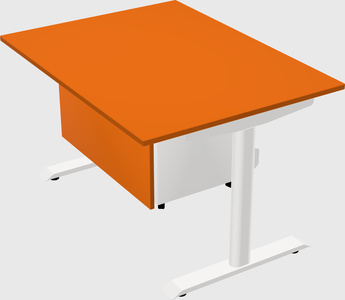 Dual motor electric desk
