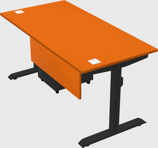 Dual motor electric desk