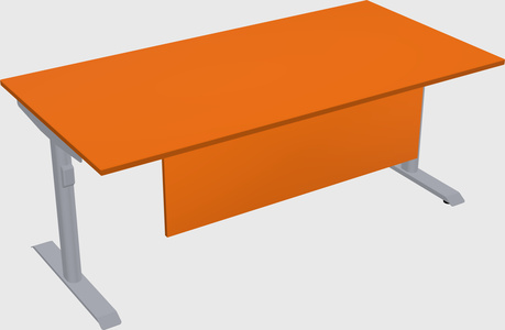 Dual motor electric desk