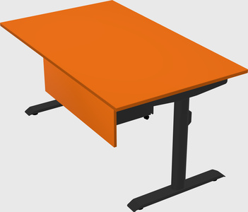 Dual motor electric desk