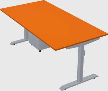 Dual motor electric desk