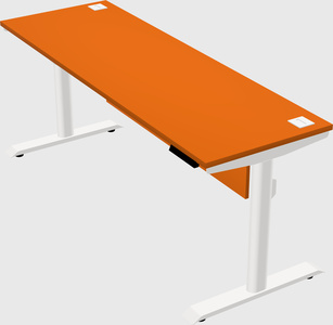 Dual motor electric desk