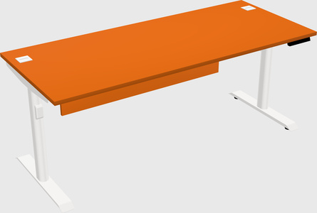 Dual motor electric desk