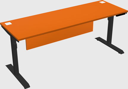 Dual motor electric desk