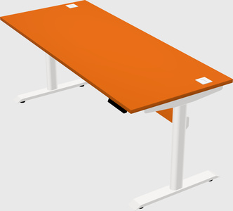 Dual motor electric desk