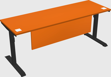 Dual motor electric desk