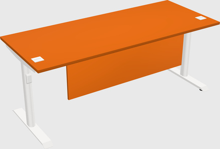 Dual motor electric desk