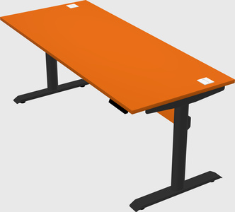 Dual motor electric desk