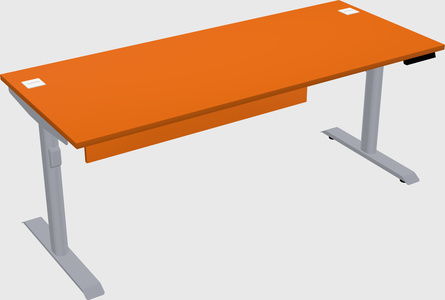 Dual motor electric desk