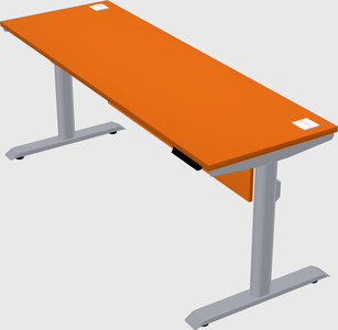 Dual motor electric desk