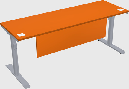 Dual motor electric desk