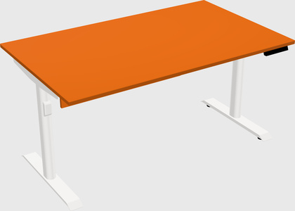 Dual motor electric desk