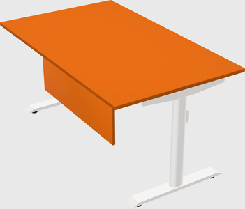 Dual motor electric desk
