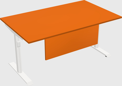 Dual motor electric desk