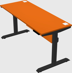 Dual motor electric desk