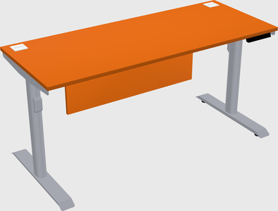 Dual motor electric desk