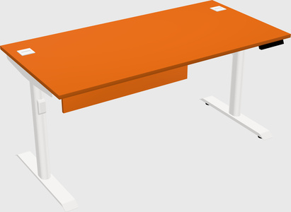 Dual motor electric desk