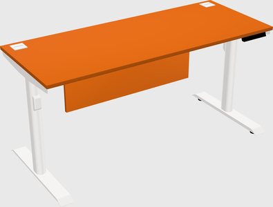 Dual motor electric desk