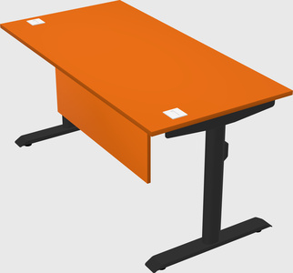 Dual motor electric desk
