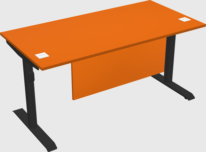 Dual motor electric desk