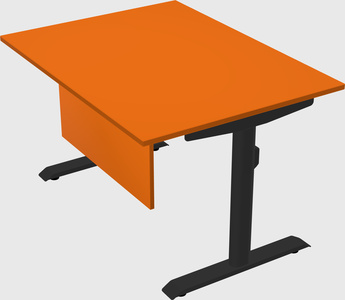 Dual motor electric desk