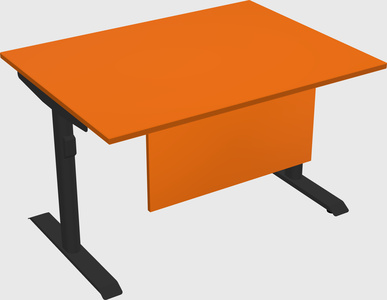 Dual motor electric desk