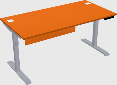 Dual motor electric desk