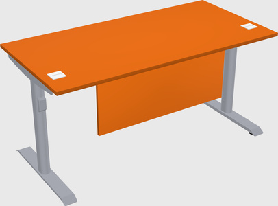 Dual motor electric desk