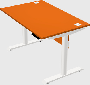 Dual motor electric desk