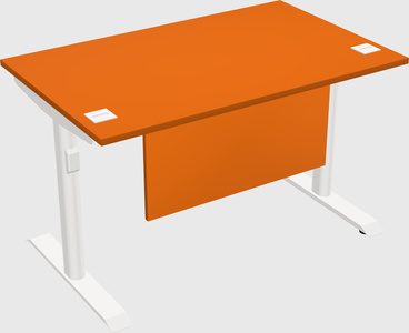 Dual motor electric desk