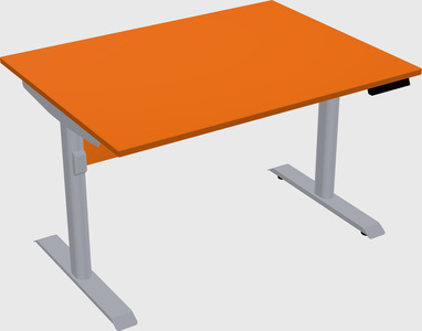 Dual motor electric desk