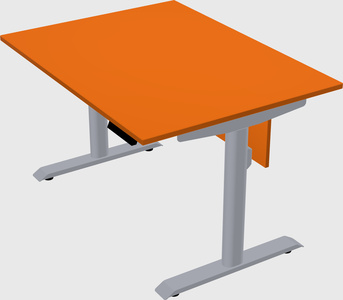 Dual motor electric desk