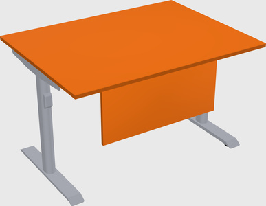 Dual motor electric desk