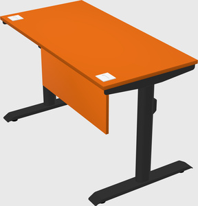 Dual motor electric desk