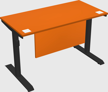 Dual motor electric desk