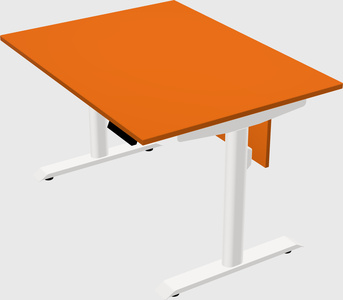 Dual motor electric desk