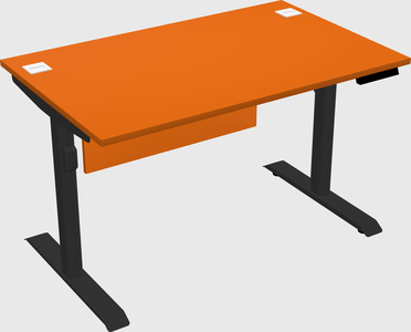 Dual motor electric desk